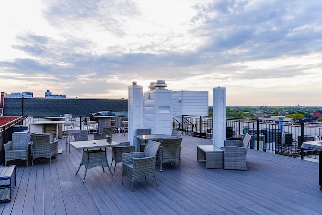 view of deck