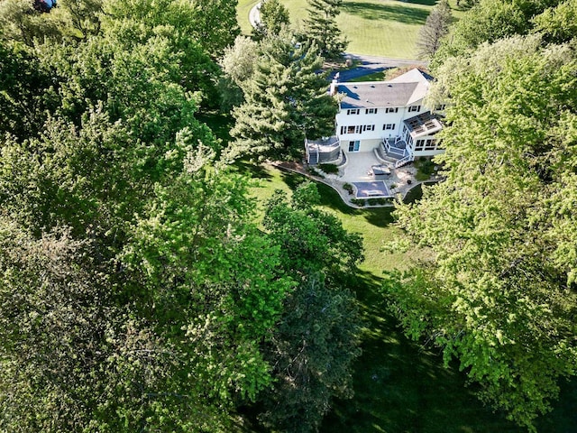 19423 Lakeside Ln, Bloomington, IL 61705 - view from above of property