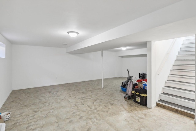 35634 N Greenleaf Ave, Ingleside, IL 60041 - finished below grade area featuring stairway