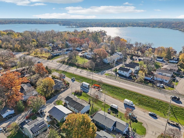 35634 N Greenleaf Ave, Ingleside, IL 60041 - aerial view of residential area with a nearby body of water