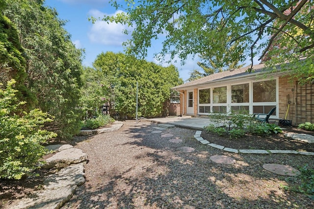 9032 Crawford Ave, Skokie, IL 60076 - view of yard with a patio