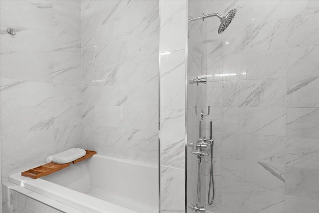 2773 N Hampden Ct Unit Ph03, Chicago, IL 60614 - bathroom with a tub and a shower