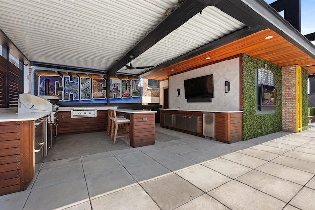 2773 N Hampden Ct Unit Ph03, Chicago, IL 60614 - view of patio / terrace featuring area for grilling