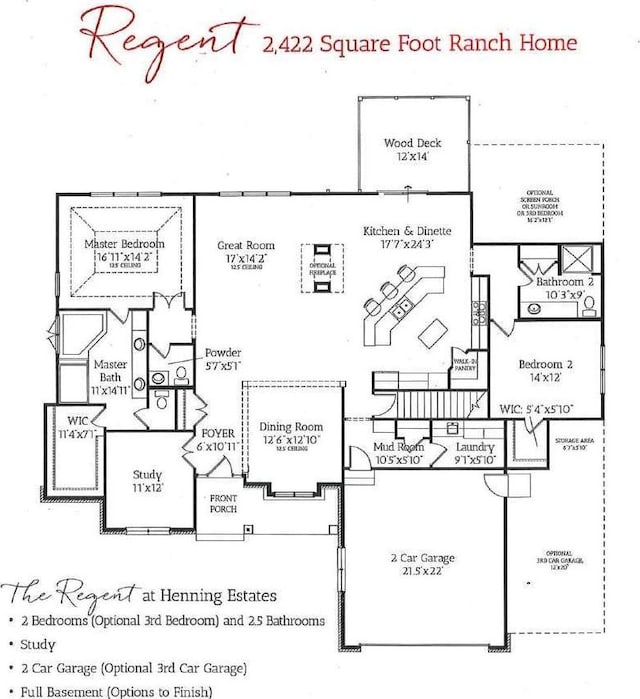9915 Henning Dr, Huntley, IL 60142 - floor plan / room layout