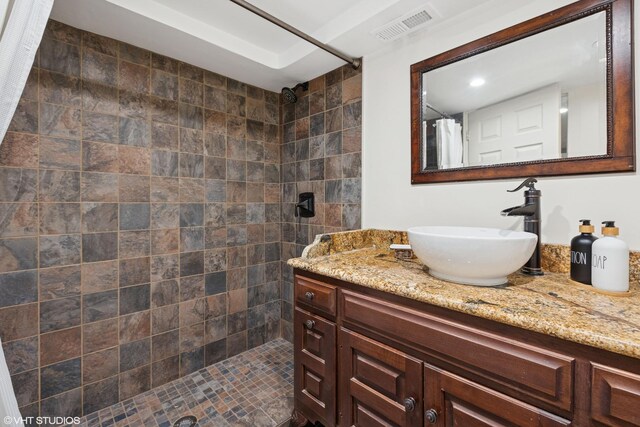 3300 Overland Pass, Northbrook, IL 60062 - full bath featuring tiled shower and vanity