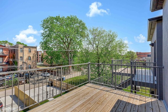 5201 S Wabash Ave, Chicago, IL 60615 - view of deck