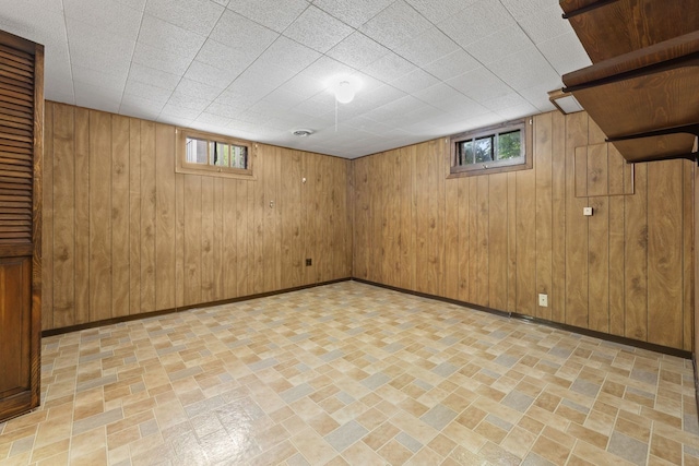 202 N Elmhurst Ave, Mount Prospect, IL 60056 - below grade area featuring wooden walls and baseboards