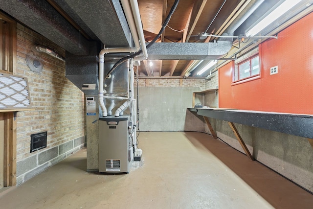202 N Elmhurst Ave, Mount Prospect, IL 60056 - below grade area featuring heating unit