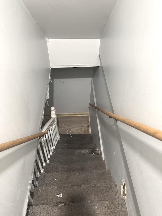 701 E 89th Pl, Chicago, IL 60619 - staircase with baseboards