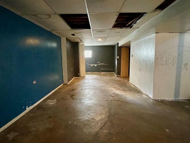 7304 W 57th St, Summit, IL 60501 - basement with baseboards