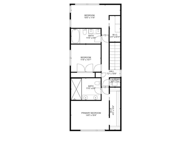 3056 N Monticello Ave, Chicago, IL 60618 - home floor plan