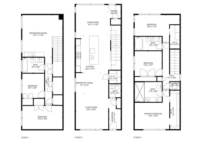 3056 N Monticello Ave, Chicago, IL 60618 - floor plan / room layout