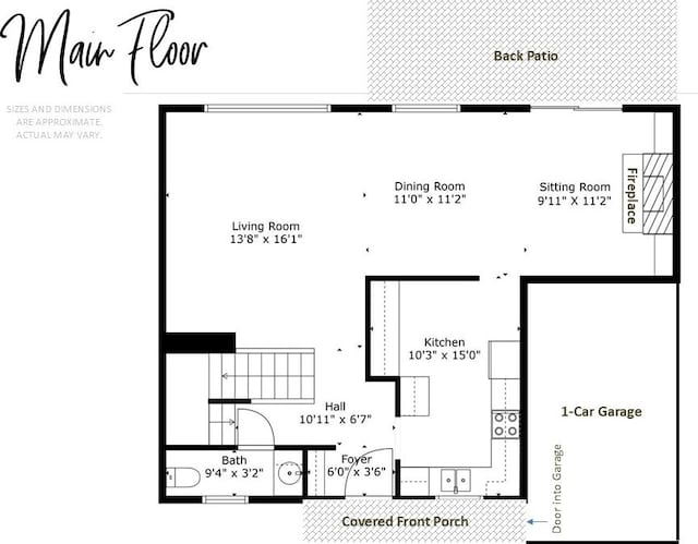 1508 Blackburn St, Wheaton, IL 60189 - home floor plan
