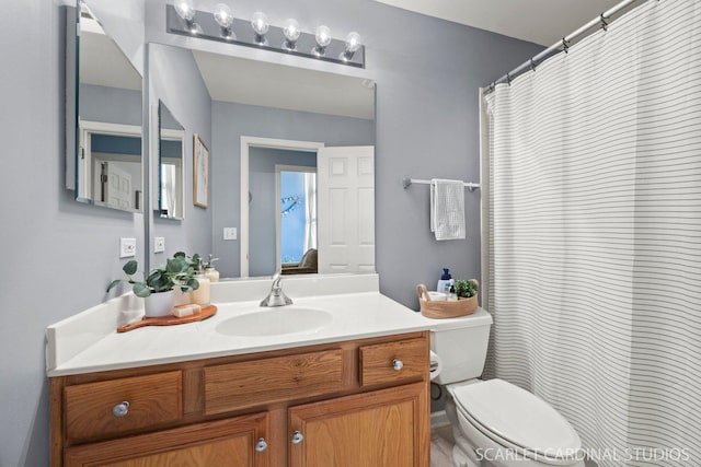 1653 W Ethans Glen Dr, Palatine, IL 60067 - bathroom with vanity and toilet