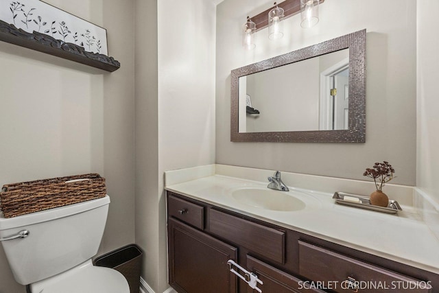 1653 W Ethans Glen Dr, Palatine, IL 60067 - bathroom featuring vanity and toilet