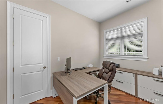 7N627 E Drive S, Elgin, IL 60177 - home office with light wood-type flooring
