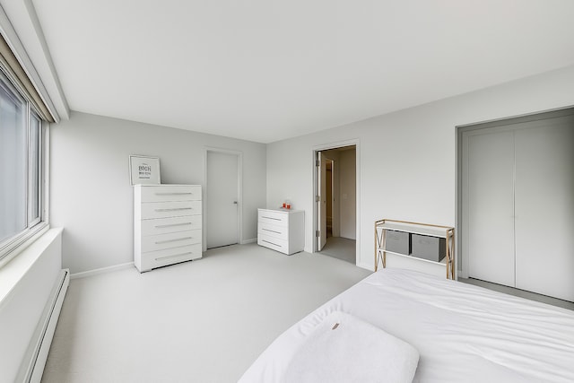 1440 N Lake Shore Dr Unit 4Bd, Chicago, IL 60610 - bedroom with baseboard heating and baseboards