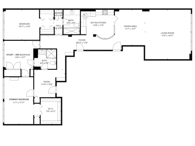 1440 N Lake Shore Dr Unit 4Bd, Chicago, IL 60610 - view of room layout