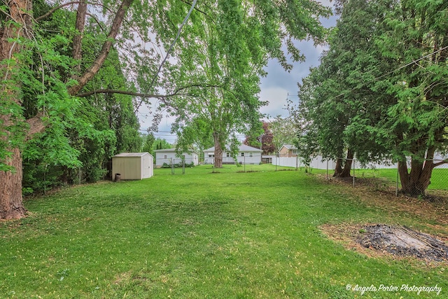1708 Meadow Ln, Mchenry, IL 60050 - view of yard with a shed and an outbuilding