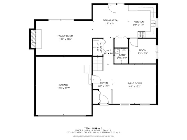 706 Shining Water Dr, Carol Stream, IL 60188 - property floor plan