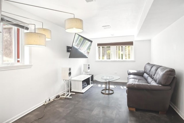 735 Lamon Ave, Wilmette, IL 60091 - sitting room with baseboards and wood finished floors