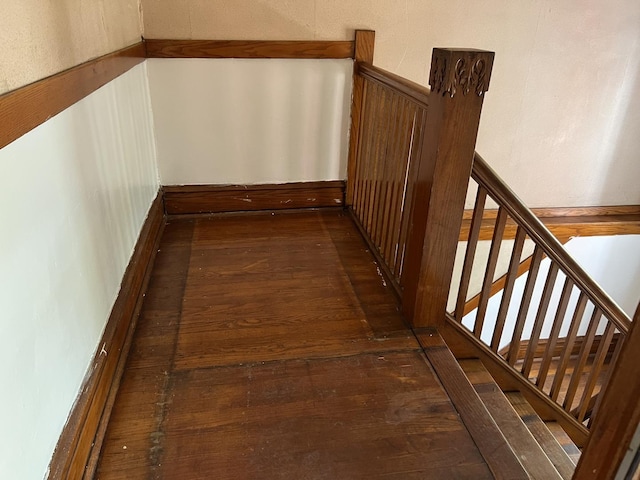 3423 N Tripp Ave, Chicago, IL 60641 - stairs featuring hardwood / wood-style floors