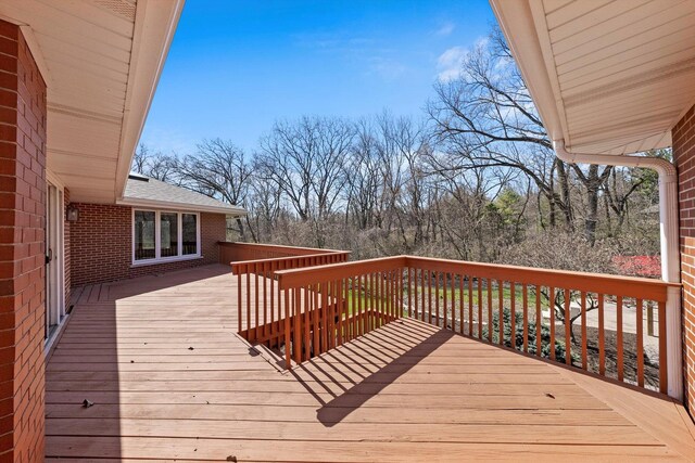 16608 W 135th St, Lemont, IL 60439 - view of deck