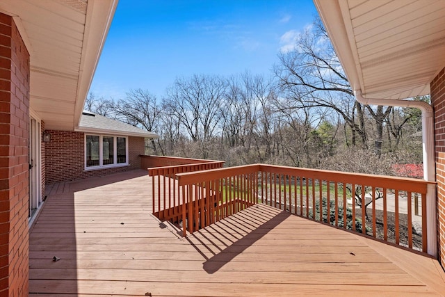 16608 W 135th St, Lemont, IL 60439 - view of wooden terrace