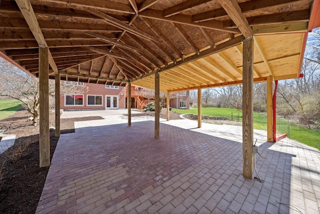 16608 W 135th St, Lemont, IL 60439 - view of patio featuring french doors