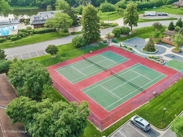 1409 Burr Oak Rd Unit 109A, Hinsdale, IL 60521 - drone / aerial view