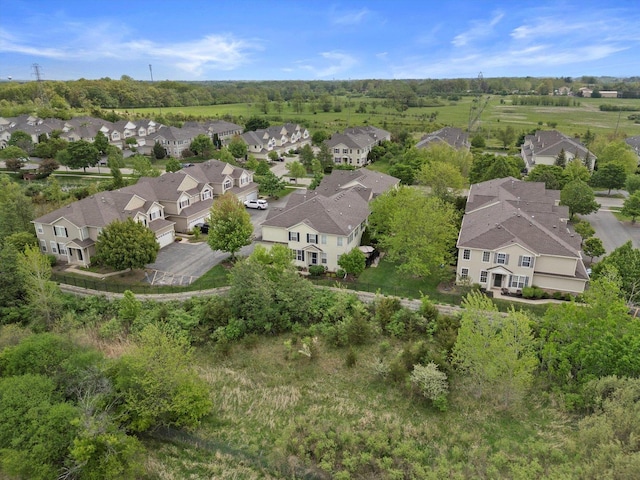 698 S Jade Ln Unit 698, Round Lake, IL 60073 - aerial view of residential area with a tree filled landscape