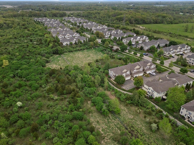 698 S Jade Ln Unit 698, Round Lake, IL 60073 - aerial view of property and surrounding area with nearby suburban area