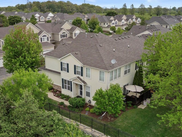 698 S Jade Ln Unit 698, Round Lake, IL 60073 - aerial perspective of suburban area