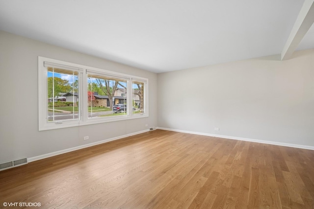 521 N Greenwood Dr, Palatine, IL 60074 - empty room featuring light wood-type flooring and baseboards