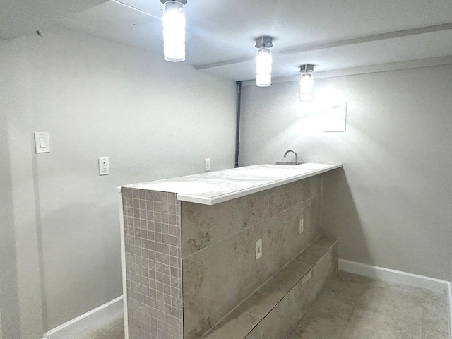 1402 Berry Ln, Flossmoor, IL 60422 - bar with baseboards