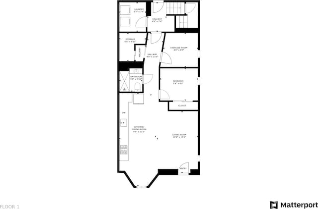 3104 N Sacramento Ave, Chicago, IL 60618 - room layout