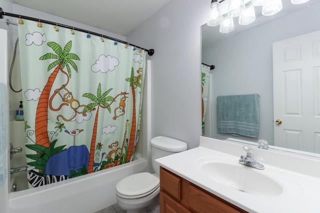 1505 Torrey Pines Rd, Normal, IL 61761 - full bath with vanity, toilet, and shower / tub combo