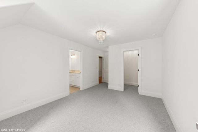 1107 Quassey Ave, Lake Bluff, IL 60044 - unfurnished bedroom featuring light colored carpet and connected bathroom