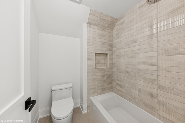 1107 Quassey Ave, Lake Bluff, IL 60044 - bathroom with tile patterned flooring and shower / bath combination