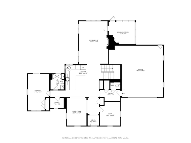 1107 Quassey Ave, Lake Bluff, IL 60044 - view of floor plan / room layout