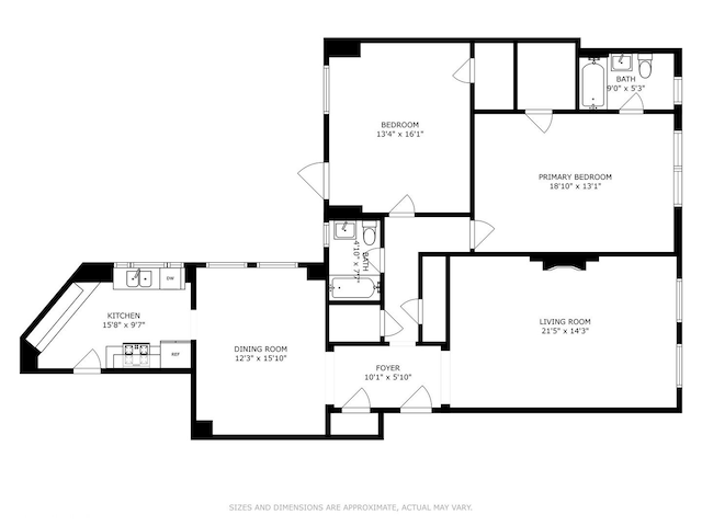 4940 S E End Ave Unit 17A, Chicago, IL 60615 - view of property floor plan