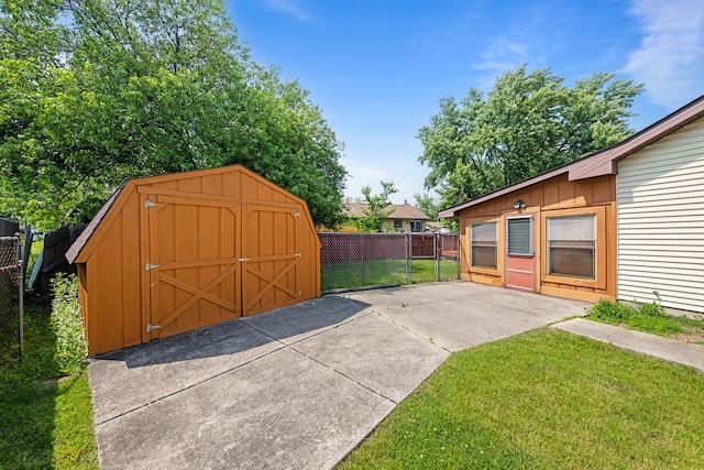 14356 S Birchwood Ct, Homer Glen, IL 60491 - view of patio / terrace featuring a shed