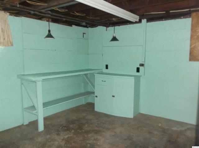 1619 Locust, Quincy, IL 62301 - view of unfinished below grade area