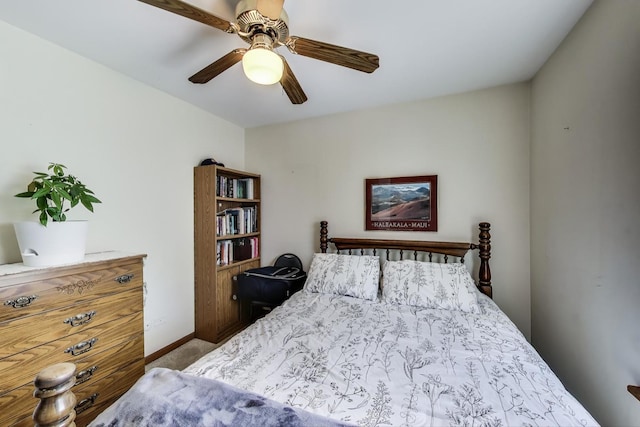 5506 Hickory Grove Ct, Plainfield, IL 60586 - bedroom featuring carpet flooring, ceiling fan, and baseboards