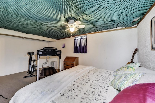 5506 Hickory Grove Ct, Plainfield, IL 60586 - bedroom featuring ceiling fan
