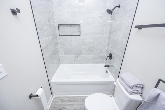23049 W Andrew Ave, Channahon, IL 60410 - bathroom with toilet and shower / bathtub combination