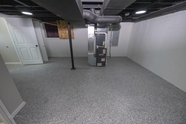 23049 W Andrew Ave, Channahon, IL 60410 - finished basement with heating unit and electric panel