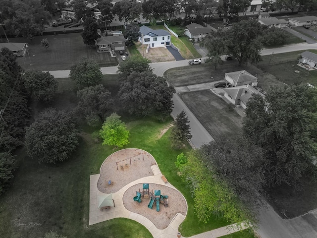23049 W Andrew Ave, Channahon, IL 60410 - aerial perspective of suburban area
