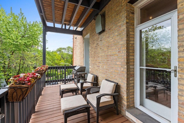 1313 N Wood St Unit 2, Chicago, IL 60622 - view of balcony