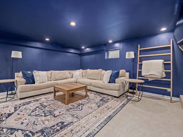 6085 N Nassau Ave, Chicago, IL 60631 - living room with recessed lighting and baseboards